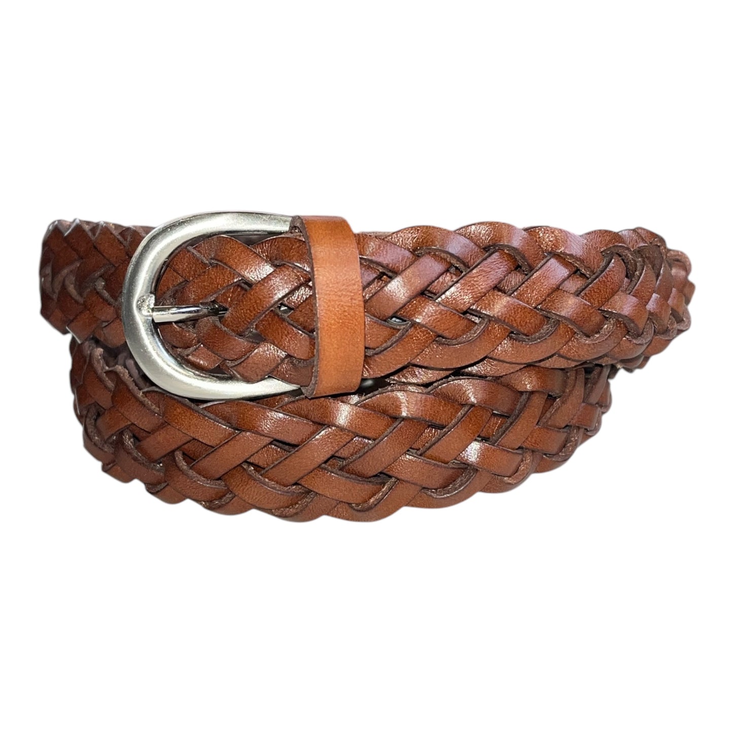 Cintura Intrecciata a Mano Modello Spiga cm 2.5 - La Bottega Della Cintura