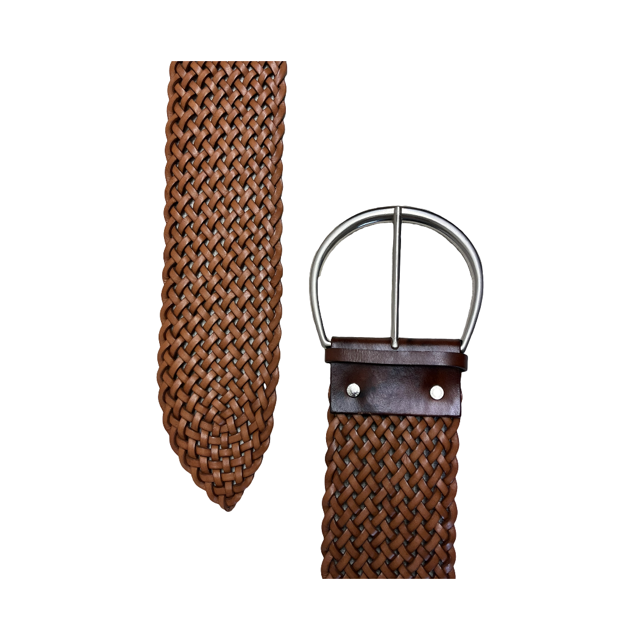 Woman Hand Woven Belt Spiga Model 8 cm