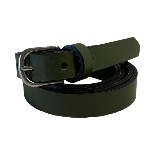 Cintura in cuoio modello MINI 2cm - La Bottega Della Cintura