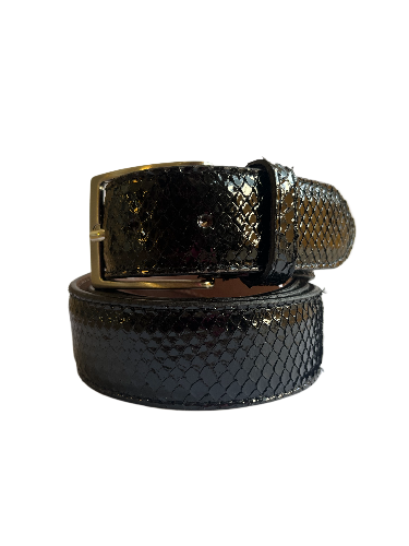 Cintura in Pitone cm4.