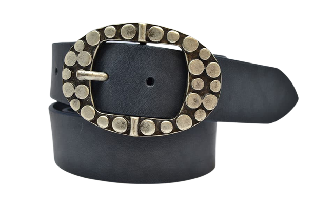 Man and Woman Leather Belt Montepulciano Model 4 cm