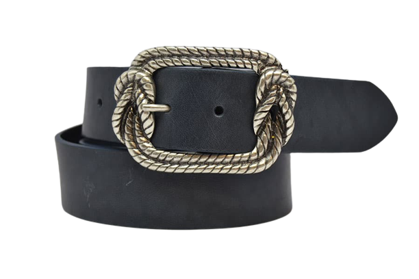 Leather Belt for Men and Women Model Empoli cm 4