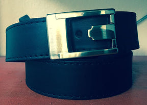 Cintura Uomo Reversibile Nero/Testa di Moro cm 3