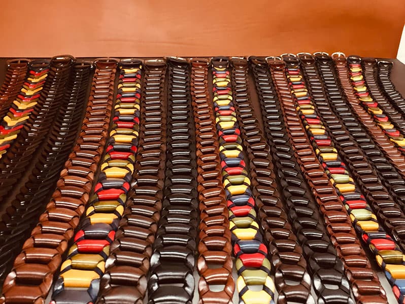 Cintura Intrecciata a Mano Uomo e Donna Modello Special cm 3 - La Bottega Della Cintura