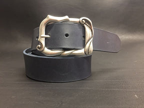 Cintura in Cuoio Donna Modello Viareggio cm 3.5