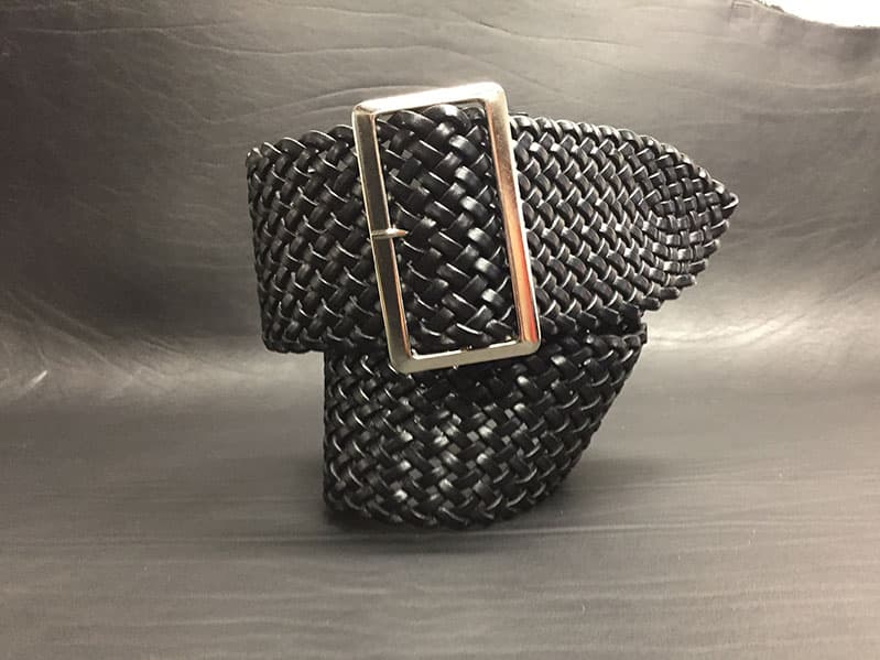 Woman Hand Woven Belt Spiga Model 8 cm