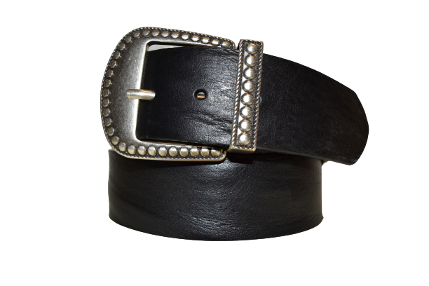 Cintura in Cuoio Uomo Donna Modello Isolotto cm 5