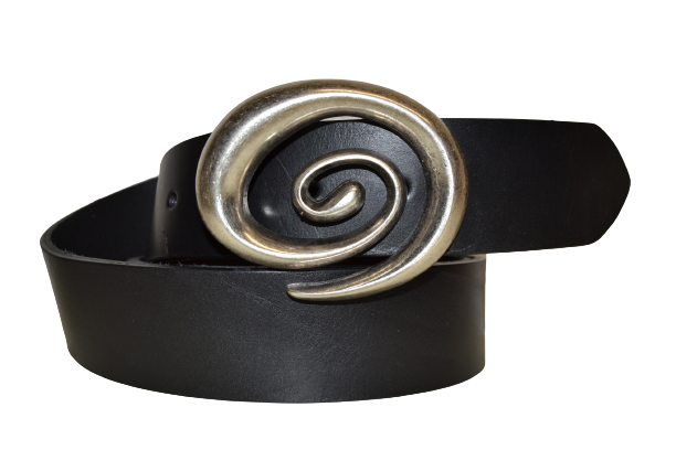 Cintura in Cuoio Uomo  Donna  Modello Fucecchio cm 4