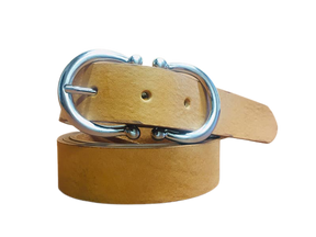 Cintura in Cuoio Donna Modello Ferra cm 3