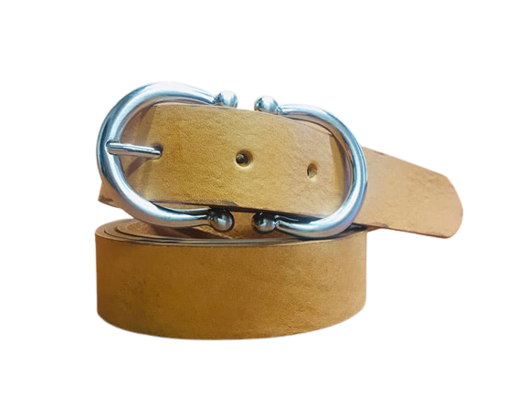 Cintura in Cuoio Modello Ferra cm 3