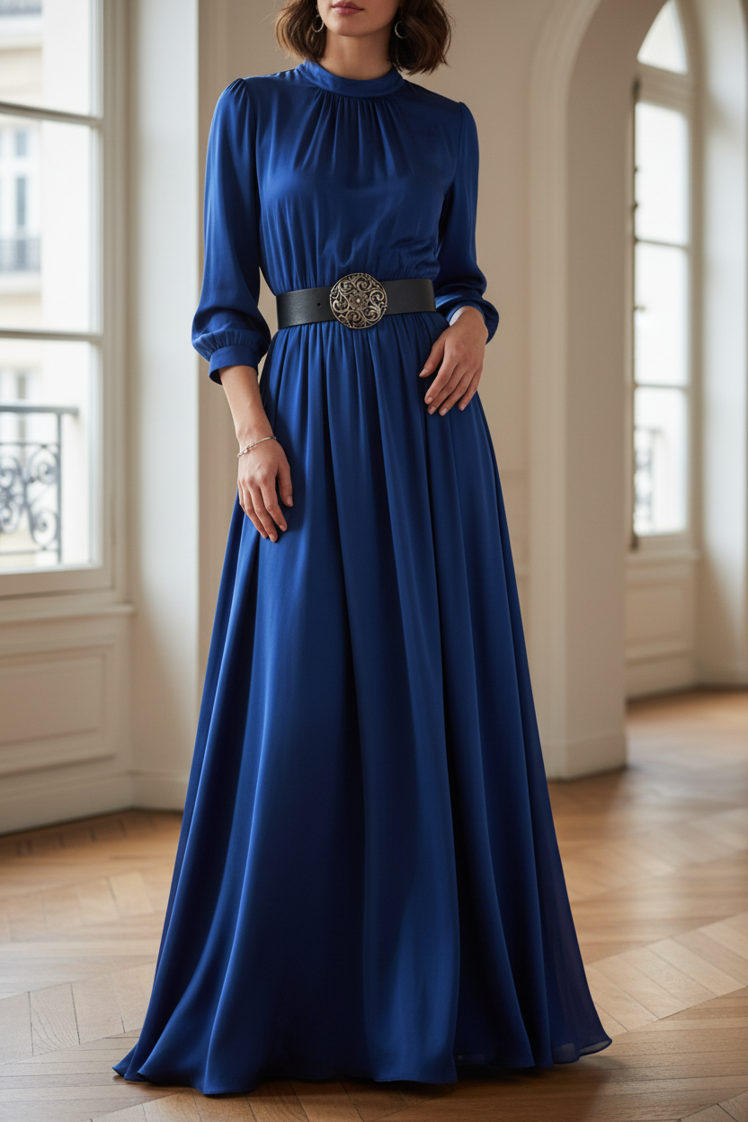 Leather Belt Man Woman Model Stabbia 4 cm