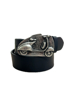 Leather belt for men and women Malta model cm 4