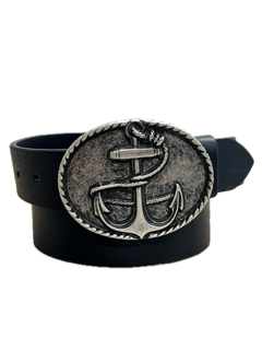 Leather belt for men and women Malta model cm 4