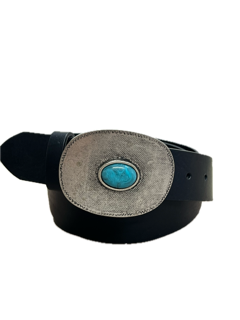 Leather belt for men and women Malta model cm 4