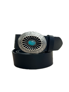 Leather belt for men and women Malta model cm 4