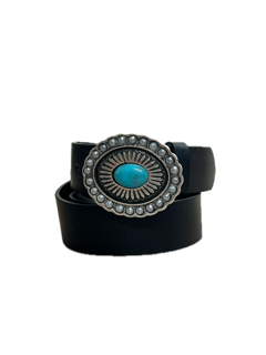 Leather belt for men and women Malta model cm 4