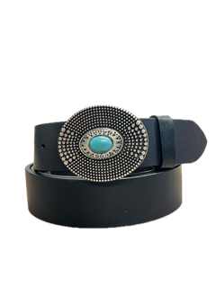 Leather belt for men and women Malta model cm 4