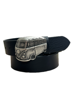 Leather belt for men and women Malta model cm 4