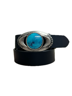 Leather belt for men and women Malta model cm 4