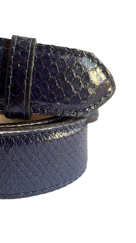 Belt in Python Man 4 cm