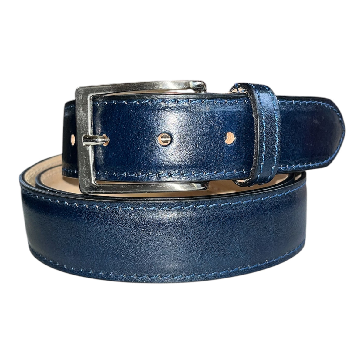 Cintura Vitello Uomo Modello Elegante cm 3.5