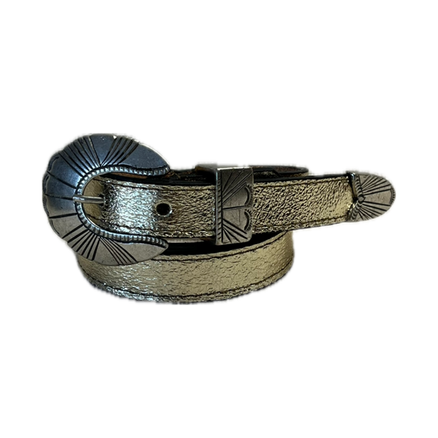 Cinture in pelle laminata modello LUX cm2 - La Bottega Della Cintura