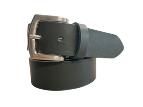 Cintura in Cuoio Uomo Modello Classico cm 4