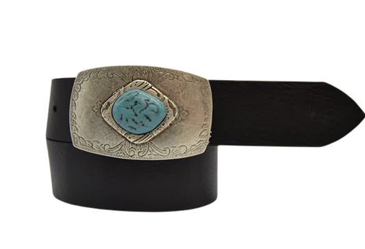 Leather belt for men and women Malta model cm 4