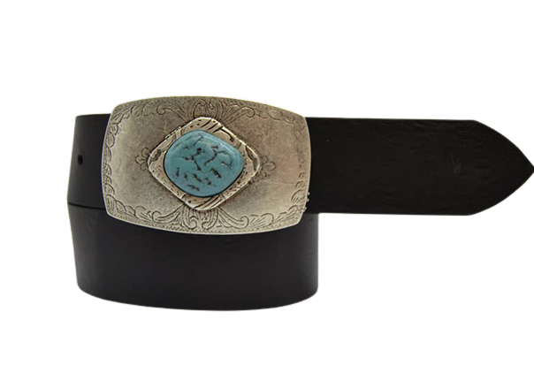 Leather belt for men and women Malta model cm 4