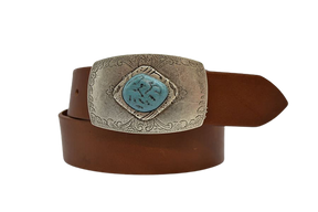 Leather belt for men and women Malta model cm 4