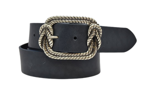 Leather Belt for Men and Women Model Empoli cm 4