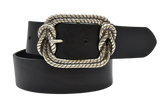 Leather Belt for Men and Women Model Empoli cm 4