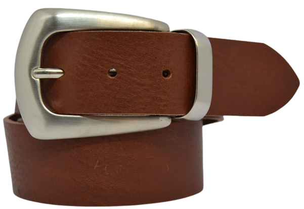 Leather Belt for Men and Women Model Pax cm 4