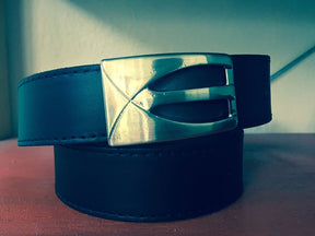 Reversible Man Belt Black / Dark Brown 3 cm