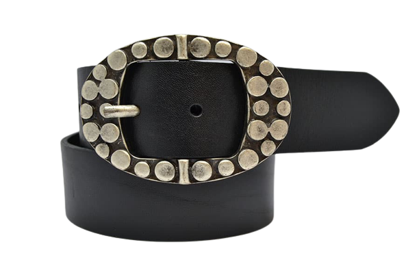 Man and Woman Leather Belt Montepulciano Model 4 cm