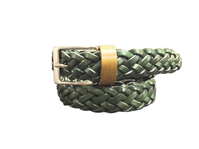 Man and Woman Hand Woven Belt Spiga Model 2.5 cm