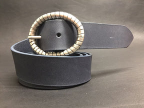 Leather Belt for Men and Women Model Ruod Nodo 3.5 cm