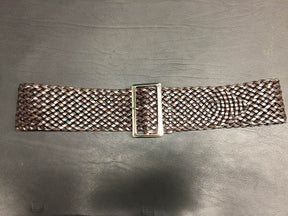 Woman Hand Woven Belt Spiga Model 8 cm