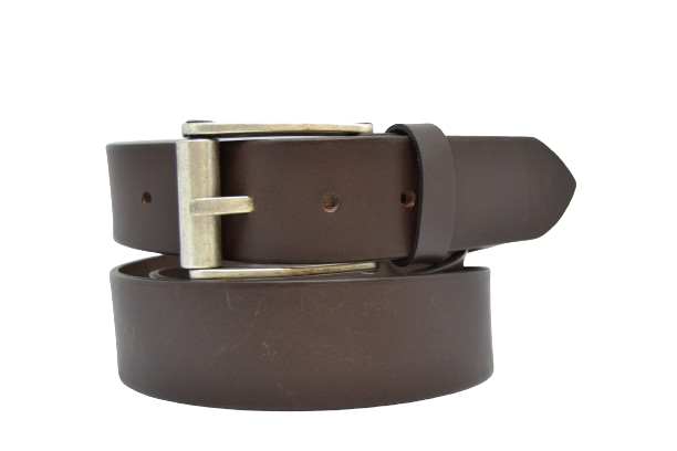 Leather Belt for Men and Women Model Roll 4 cm