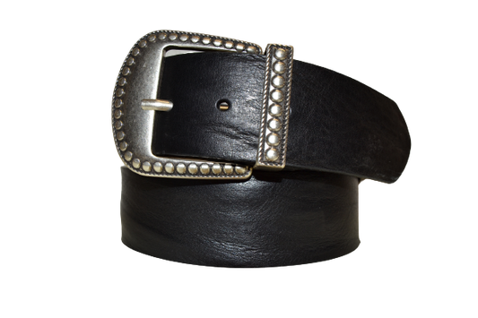 Cintura in Cuoio Uomo Donna Modello Isolotto cm 5