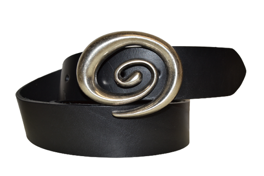 Cintura in Cuoio Uomo  Donna  Modello Fucecchio cm 4