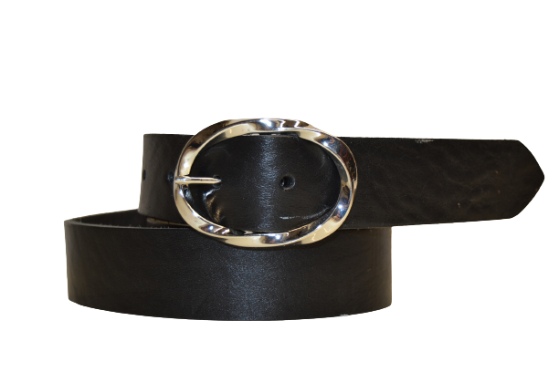 Leather Belt for Men and Women Model Arezzo 3 cm