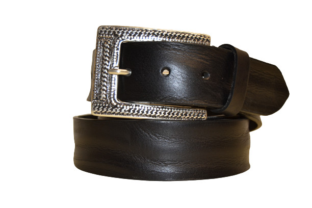 Leather Belt for Men and Women Model Blow 4 cm