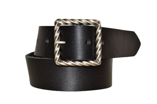Cintura in Cuoio Modello Donoratico cm 3,5