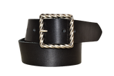 Cintura in Cuoio Donna Modello Donoratico cm 3,5