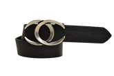 Leather Belt for Men and Women Model Zodiac 3.5 cm