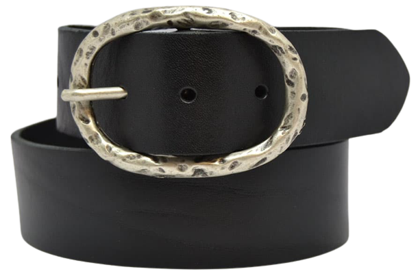 Leather Belt for Men and Women Model Carrara 4 cm