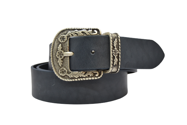 Leather belt for men and women, Tex model 4 cm