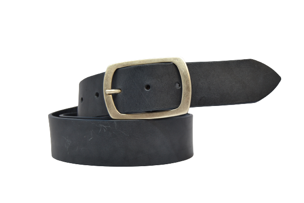 Leather Belt for Men and Women Model Capraia 4 cm