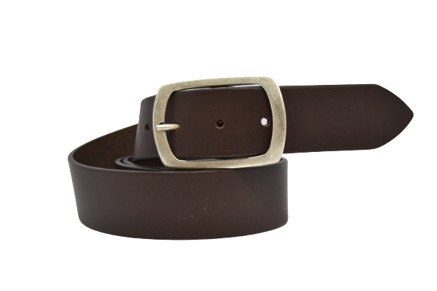 Leather Belt for Men and Women Model Capraia 4 cm